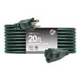 thumbnail image 1 of Cable de extensión GE, 20 pies, 16 AWG, 3 puntas, para exteriores, con certificación ETL, 1 of 6