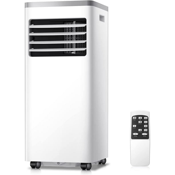 AGLUCKY 8,000 BTU Portable Air Conditioner with Remote for Room up to