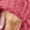 Pink-M, variant on Long Sleeve Loose Fit Hooded Cardigan Cable Knit Design Front Button High Slit for Women Wear