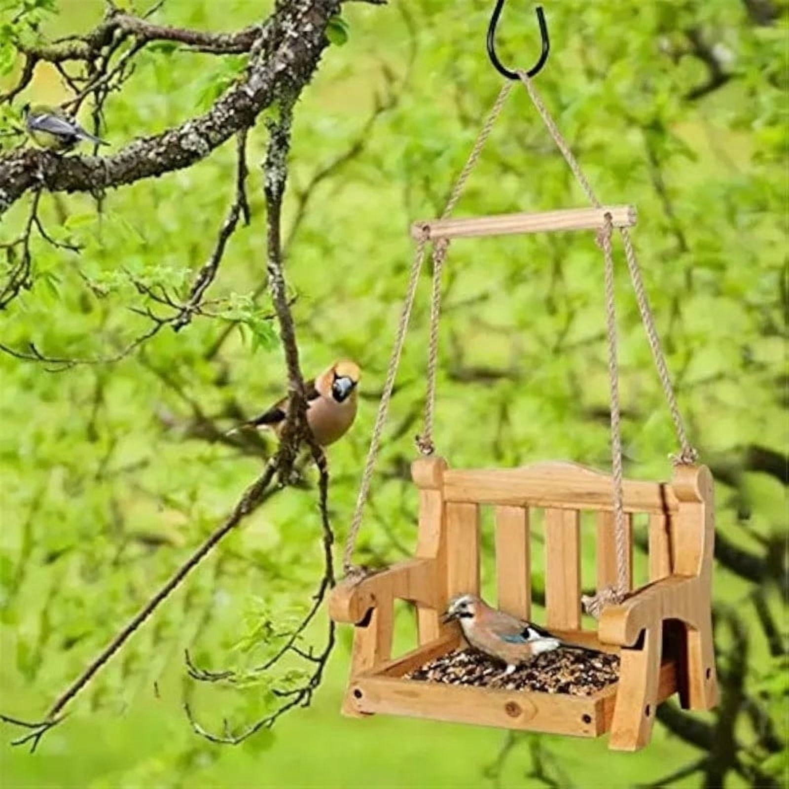 Nkmbld Bird Feeders for Outdoors Hanging, Large Capacity Hummingbird Feeder for Outside Garden Patio Lawn Yard Decoration, Easy to Clean and Refill