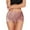 Pink, variant on Women's High Waisted Lace Underwear Soft Comfortable Breathable Everyday Wear Seamless Panties for Women