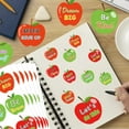 thumbnail image 3 of Mini Apple Fruit Stickers Back to School Apples Shape Labels Teachers Reward Stickers 2inch 270pcs, 3 of 6