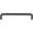 Flat Black, variant on emtek 86249us19 ent wire pull