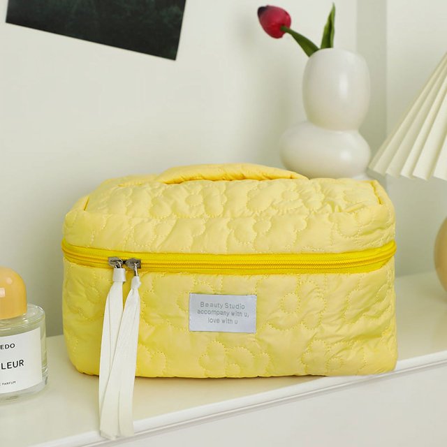 Bolsa de maquillaje, bolsa de artículos de tocador, bolsa de viaje, simple y portátil, bolsa de artículos de tocador de gran capacidad, bolsa de viaje premium