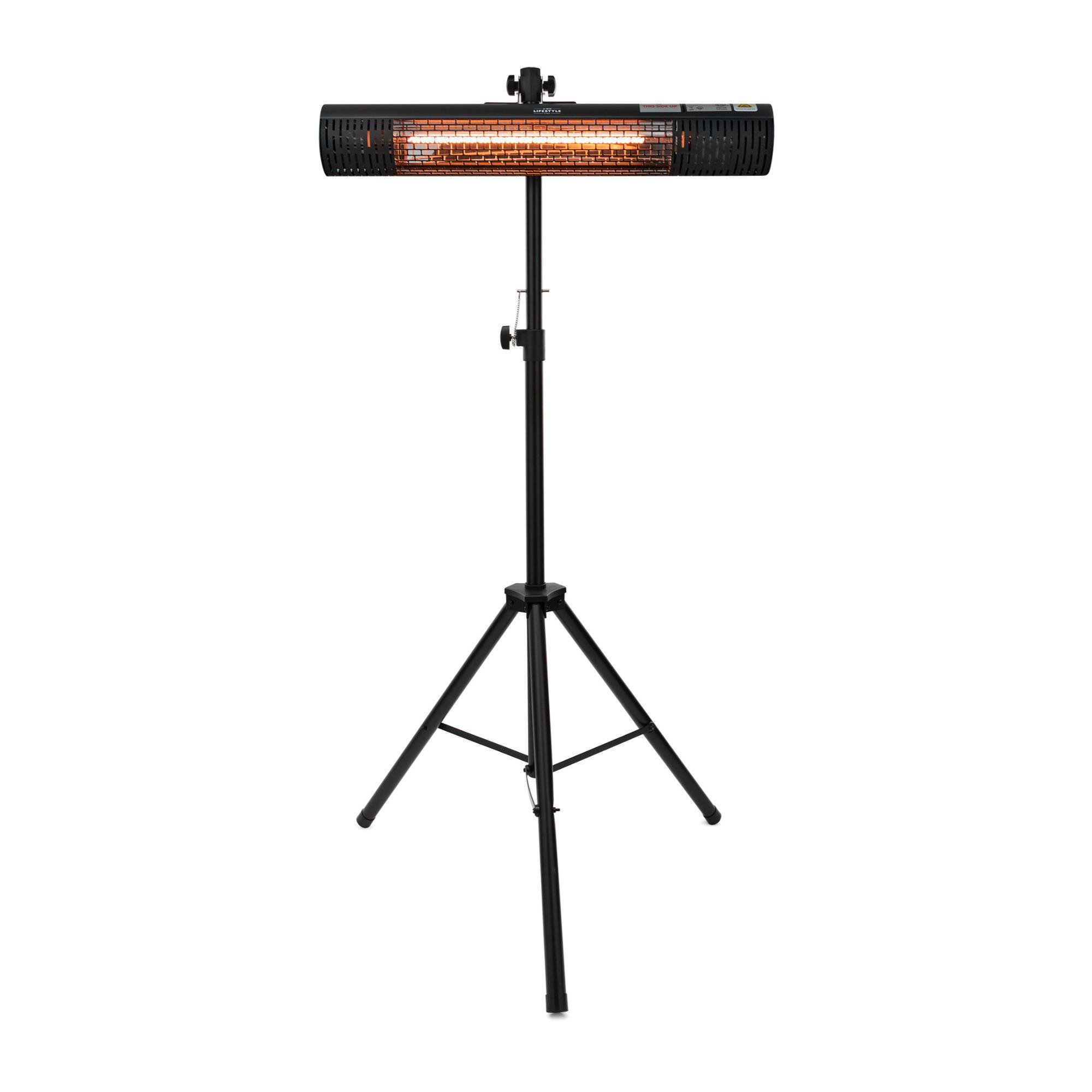 Lifestyle by Focus Infrared Electric Cold Space Heater (Black) with Tripod  Stand - Walmart.com