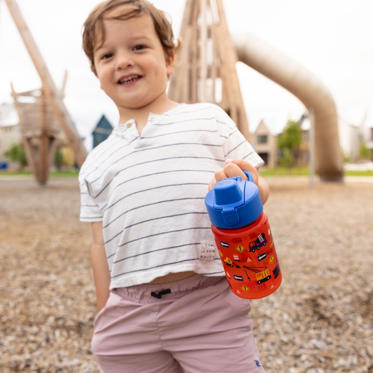 Astronaut Space Kids 12 oz Water Bottle Flip Top – Crafty Casey's
