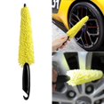 thumbnail image 4 of Car Wheel Tire Rim Brush Rim Scrubber Rim Brush Grooming Duster Long Soft for Vehicle, 4 of 9