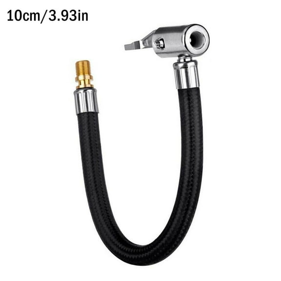 10CM Air Tyre Tire Chuck Inflator Pump Hose Valve Connector Tool Clip Adapter Q6A5