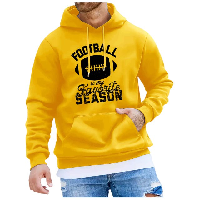 Wyzesi Oversized Sweatshirts Men Black Male Rugby Print Sweatshirt Long Sleeve Hooded Sweatshirt