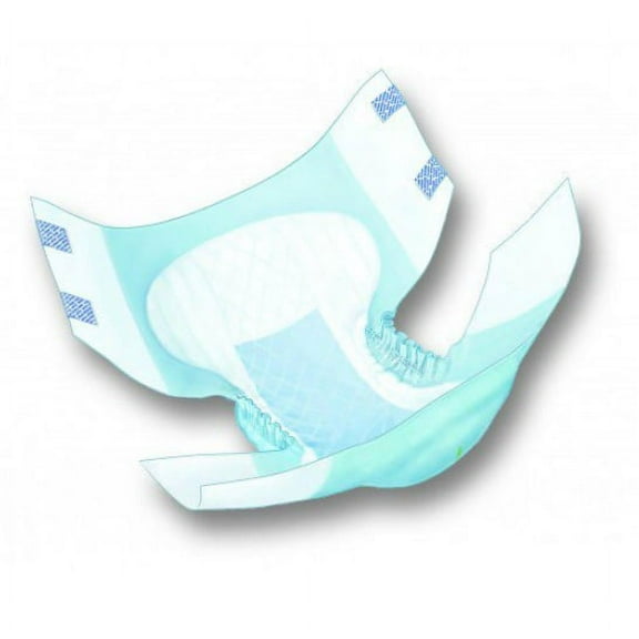 Wings Choice Plus Adult Brief Tab Closure X-Large Disposable Heavy Absorbency, 60035 - Pack of 15