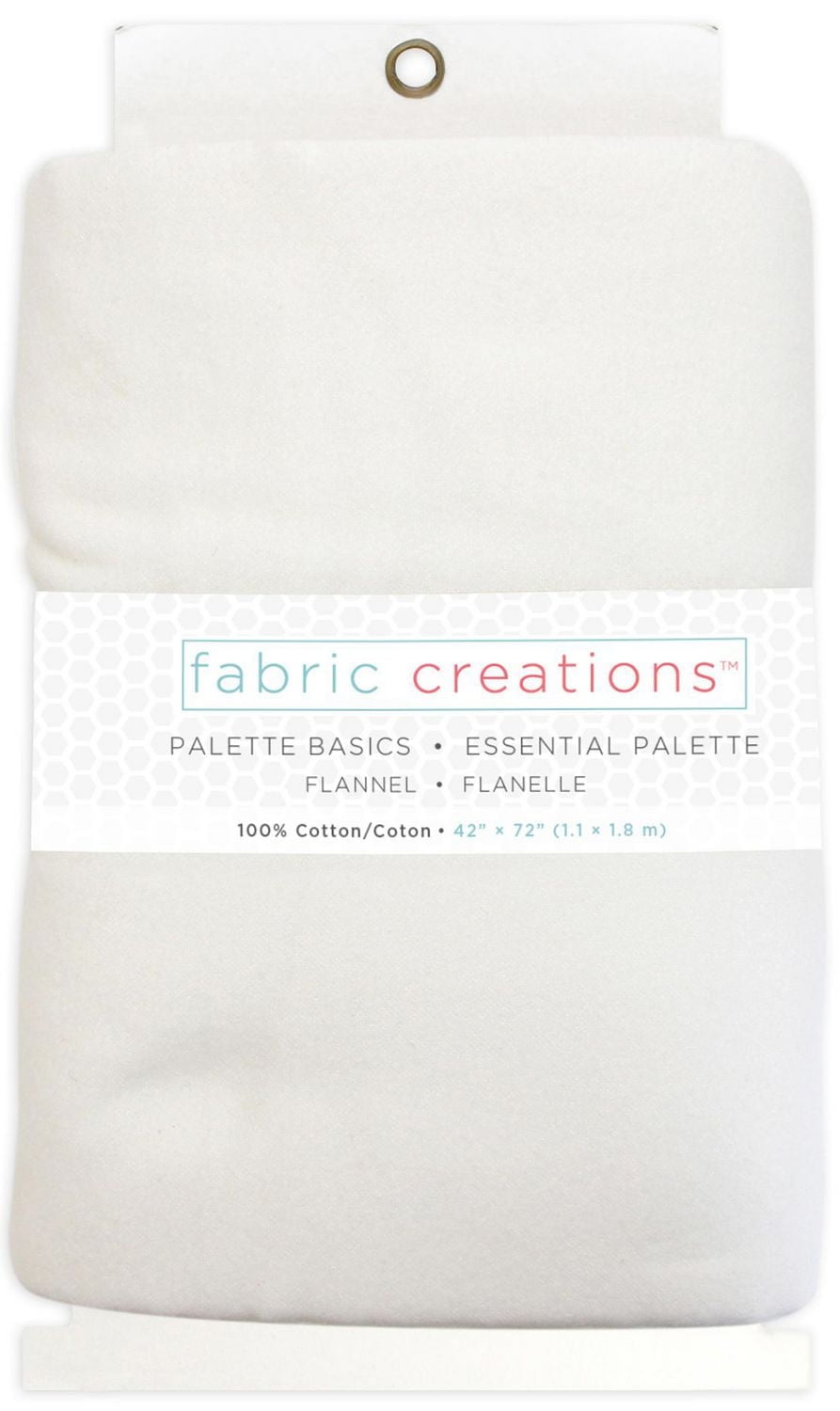 Fabric Creations 100% Cotton Flannel Pre-cut Fabric, 2 yds x 42" (1.8 x 1.1 m)