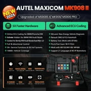 Autel MaxiCOM MK908 II Scanner-10.1,38+ Service, 3K+ Bidirectional Tool, ECU Coding as Elite 2 PRO MK908 Pro II MS908S Pro II