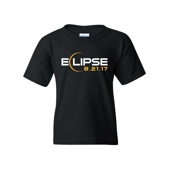 Eclipse Moon 08.21.17 Funny DT Youth Kids T-Shirt Tee