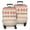 Soft Colored Geometric, variant on Pink Geometric Striped Pattern Luggage Cover Fashion Suitcase Cover Baggage Covers Fit 25-28 Inch Luggage (Go Travel)