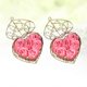 thumbnail image 2 of 2 Sets Simulation Rose Flower Soap Rose Bouquet Ornament Flower Adornment Valentine's Day Gift for Women Ladies with Iron Basket (Pink), 2 of 2