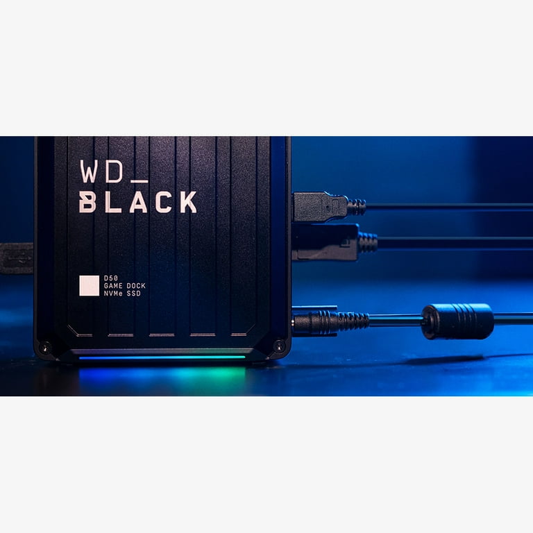 外付けハードディスク・ドライブ WD_BLACK D50 Game Dock (1TB) WD_BLACK 1TB D50 Game Dock NVMe SSD - External Desktop Hard Drive