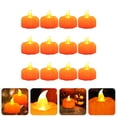 thumbnail image 4 of 12pcs Halloween Calabaza Luces LED Calabaza Decoración de Halloween Batería Desarrollado, 4 of 6
