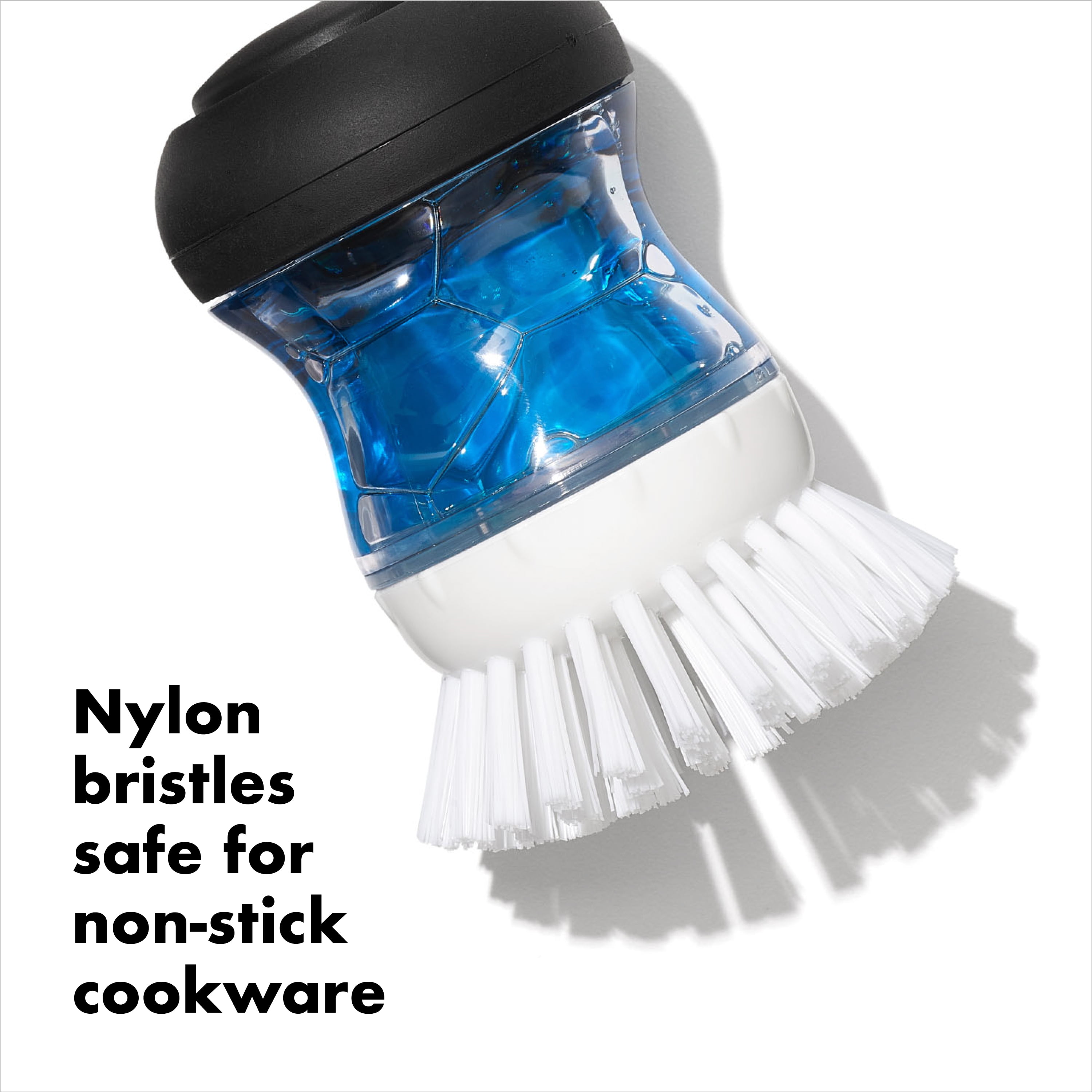 OXO Soap Dispensing Cleaning Palm Brush Refill Head, 2-Pack