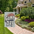 thumbnail image 2 of Yayeee Garden Flag 12" x 18" Double Sided Outdoor Yard Lawn Holiday Decorations, Gray Game Day, 2 of 6