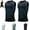 Black*2, variant on Evolv-V Men Compression Shirt,Version Ionic Shaping Sleeveless Shirt for Men to Build a Perfect Body
