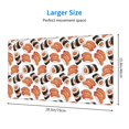 thumbnail image 2 of Sikiie Sushi Roll Mouse Pad, 16x29.5 Mousepad Desk Mat in Anti-Slip Rubber Mousepads Mat for Game Office Laptop Computer, 2 of 8