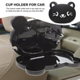 thumbnail image 3 of Miangastore Cup Stand Cartoon Style Black 1Pack Easy to Install and Remove, 3 of 8