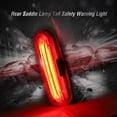 thumbnail image 4 of Herwey Outdoor COB Bike Rear Saddle Lamp Tail Safety Warning Light Night Riding Accessory, Bike Light, COB Cycling Light, 4 of 8