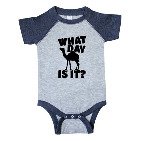 

Inktastic What Day Is It Camel Gift Baby Boy or Baby Girl Bodysuit