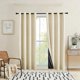 thumbnail image 1 of Cortinas Opacas para Sala de Estar: Privacidad, Reducción de Ruido, Cortinas con Ojales, Forro Negro, Paneles Aislantes Térmicos y Opacos., 1 of 6
