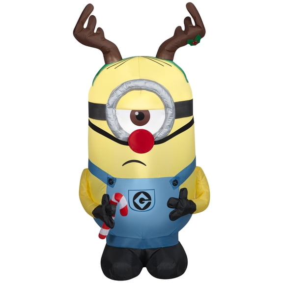 Minions Stuart Unamused In a Christmas Costume