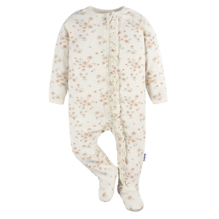 Walmart baby girl pajamas hotsell