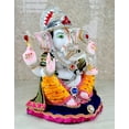 thumbnail image 5 of eSplanade Resin Ganesh Ganesha Ganpati Murti Idol Statue Sculpture | Pooja Idols | Home Decor - 13.25" Inches - Big Size, 5 of 5