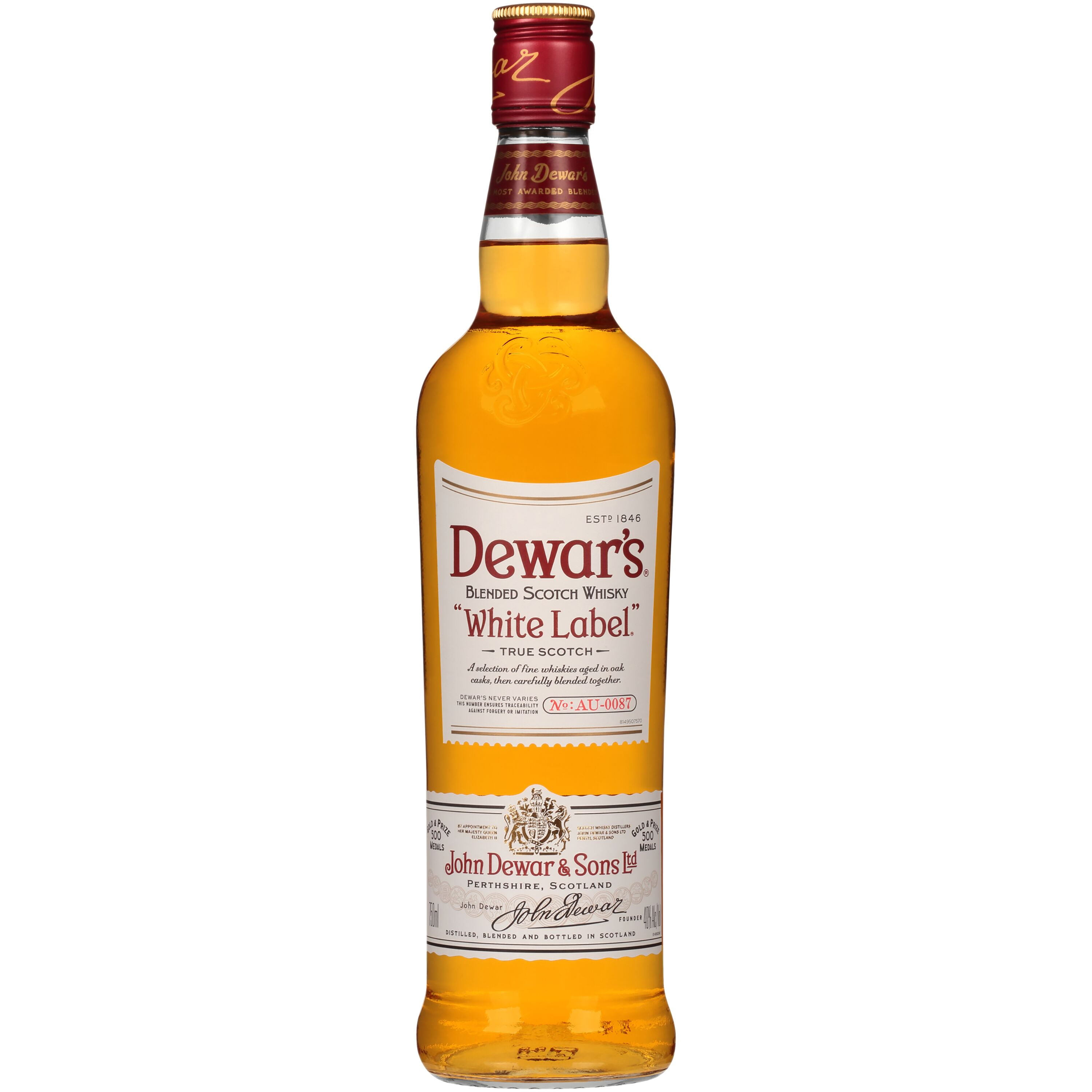 Dewar S White Label Blended Scotch Whisky 750 Ml Walmart Com Walmart Com