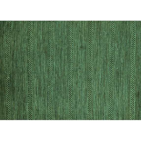 Ahgly Company Machine Washable Indoor Rectangle Abstract Turquoise Blue Modern Area Rugs, 7' x 10'