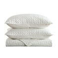 thumbnail image 3 of JML Quilt Set King 3 Piece Coverlet, Microfiber Embossed Bedspread with 2 Shams,92"x104", 3 of 5