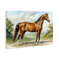 thumbnail image 2 of Stupell Industries Rustic Lodge Majestic Horse in Pastoral Landscape Canvas Art, 24 x 16, by Creative Studio, 2 of 8