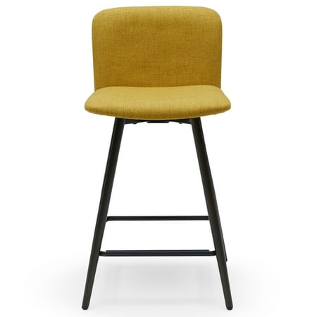 (Set of 4) MoDRN Mid-Century Drover Counter Stools, Multiple Colors