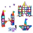 thumbnail image 4 of PicassoTiles Magnetic Tiles for Kids – 121PCS STEM Construction Building Blocks Educational Toy Set, 4 of 10