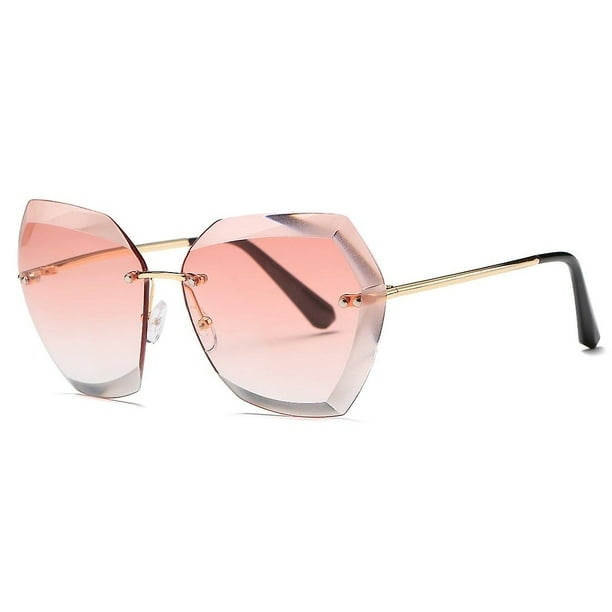 Funky Junque Lentes De Sol Espejados Para Hombres Y Mujeres, Reflectantes, De Moda, Para Playa, Imprescindibles, De Diseñador, Con Protección UV, Dorado, Talla única