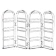 thumbnail image 1 of Transparent Folding Screen Jewelry Display Stand Necklace Bracelet Earrings Organizer Holder Acrylic Jewelry Storage Rack, 1 of 6