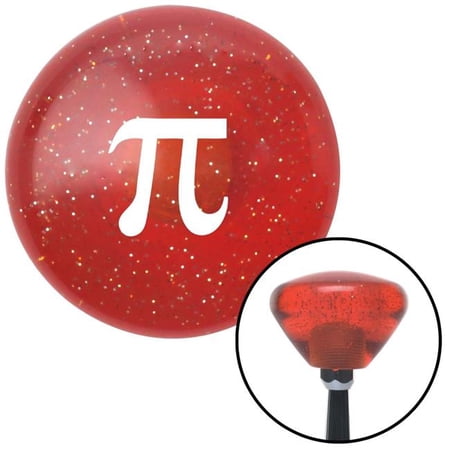 American Shifter White Pie Orange Retro Metal Flake Shift Knob with M16 x 1.5 Insert Shifter Auto