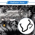 thumbnail image 2 of Unique Bargains 1 Pc Radiator Hose for Land Rover Range Rover Evoque 2.0L 2014-2017 Good Sealing Rubber Black Lower Heater Hose, 2 of 7