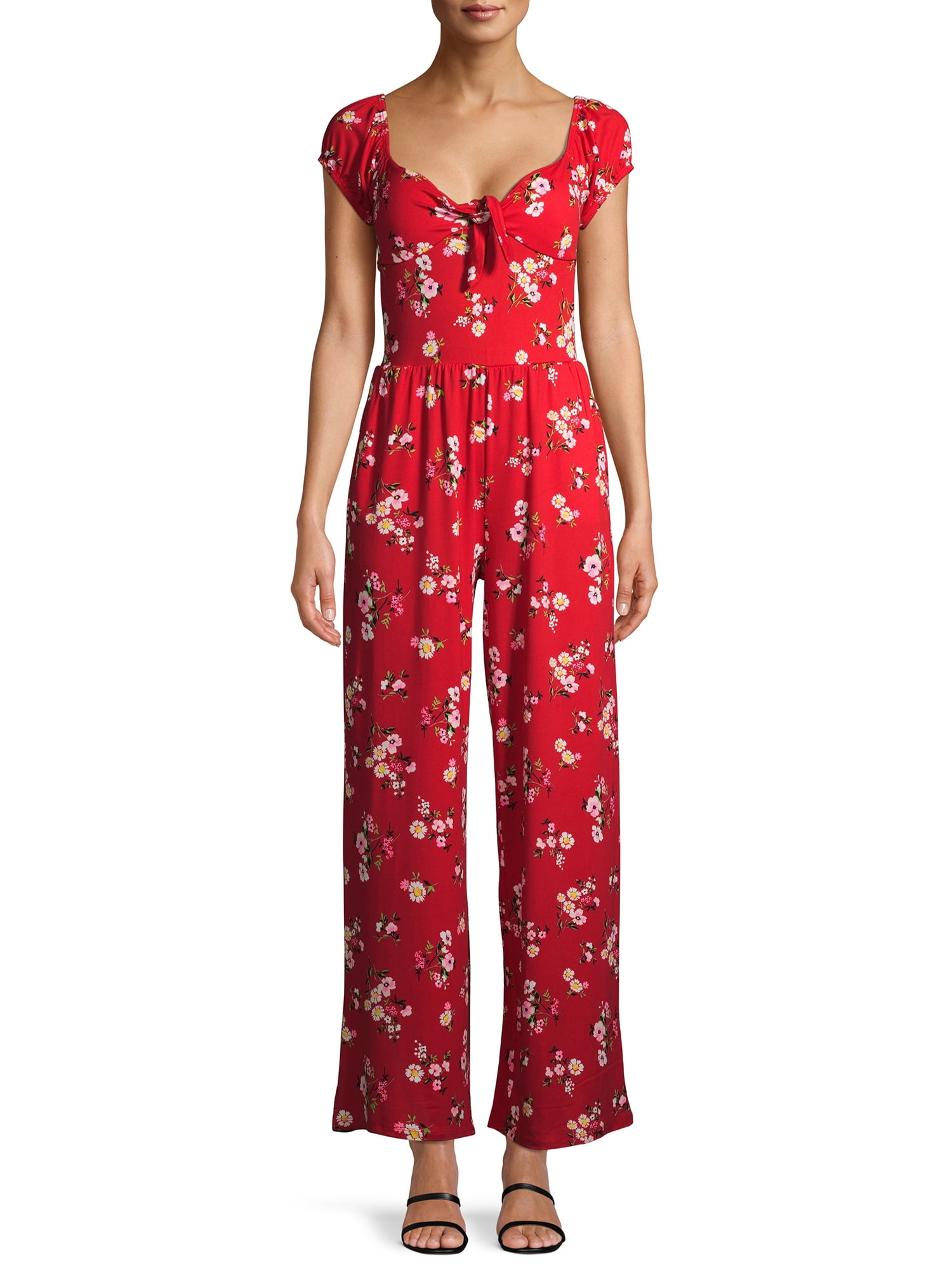 Eye Candy Juniors' Short Puff Sleeve 
