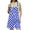 Blue and White Checkered, variant on Shorts Overalls for Women Fashion Jumpsuits Checkered Romper Stretchy Plaid Bib Coveralls(Orange and White Checkered,XL)
