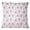 Pink, variant on S4Sassy Pink Floral Print Pillow Cover Square Cushion Cover Bed Pillow Case Indian Home Decor-12 x 12 Inches
