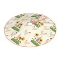 thumbnail image 2 of KLL Christmas Tree Skirt,Party Decorations Farmhouse for Christmas Decorations Holiday Party 36" -Flowers And Hens, 2 of 6