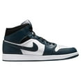 thumbnail image 2 of Men's Jordan 1 Mid Armory Navy/White-Black (554724 411) - 9, 2 of 8