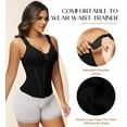 thumbnail image 3 of Chaleco moldeador corporal Waist Trainer Corset SHAPSHE para control de barriga, 3 of 6