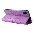 thumbnail image 6 of Multifunctional Case for iPhone XS Max,[RFID Blocking] 9 Credit Cards Holder with Wrist Strap, Premium PU Leather Zipper Wallet Purse Magnetic Flip Phone Cover For iPhone XS Max, Purple, 6 of 12
