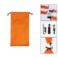 thumbnail image 6 of Lawn Chair Organizer Camping Chair Replacement Bag Orange Stuff Pouch Lightweight Luggage Portable Storage Bag for Backpacking Hiking Poles 25x60CM, 6 of 8